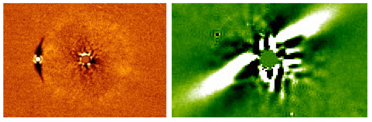 Images of a low-mass stellar companion and the BD +45 598 disk